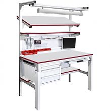 Стол промышленный СП-1500х900КП ESD