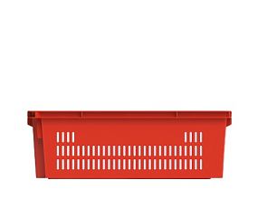 Ящик универсальный пищевой конусный перфорированный 600х400х200 (12.433.40.PE.R)