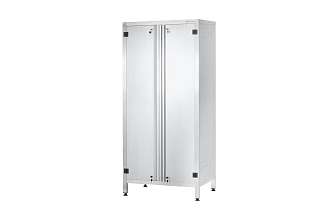 Шкаф для хлеба ШЗКп - 830x550x1800 Profi Ral, двери распашные, 6 уровней, без к-та замков