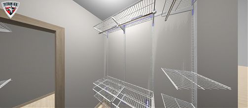 Гардеробная система GS. Гардеробная №5