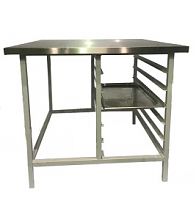 Ванна моечная двухсекционная сварная ВМС 600/2 Нержавеющий каркас