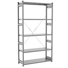 Стеллаж СТ-031 2491x1366x500, 5 полок