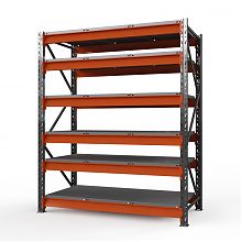 Стеллаж металлический Оптима, 3500x2500x785 мм. Ярусы: 6 шт. метал