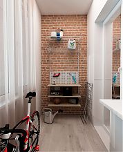 Гардеробная система Практик Home. Балкон №3