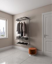 Гардеробная система Практик Home Basic G90 белая