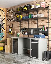 Гардеробная система Практик Home. Гараж №3