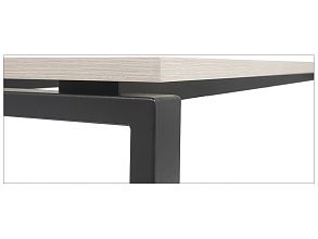 Стол NT 140X70 белое дерево/серый