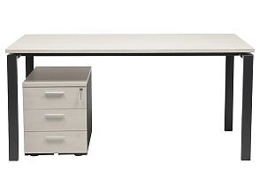 Стол NT 160X70 вяз натуральный/антрацит