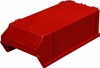 Пластиковый ящик 500х230х150 мм 7964 (красный)