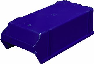 Пластиковый ящик 500х230х150 мм 7964 (синий)