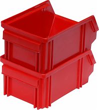 Пластиковый ящик 170х105х75 мм 7968 (красный)