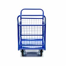 Тележка платформенная КПО-300С-125-К , с бортами, 600х1000мм