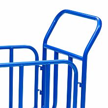 Тележка платформенная КПО-500Т-125-И , с бортами, 800х1200мм