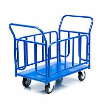 Тележка платформенная КПО-300Т-200-К , с бортами, 600х1000мм