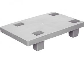 Паллет 600х400х130 сплошной на ножках (TR 400-1)