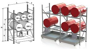 Стеллажи для бочек