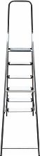 Стремянка алюминиевая со ступенями 130 мм NV1117.6