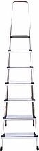 Стремянка алюминиевая со ступенями 130 мм NV2117.10