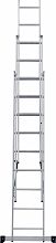 Лестница алюминиевая трехсекционная NV1230.9