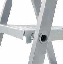 Стремянка стальная с алюминиевыми ступенями NV1130.10