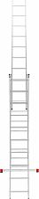 Лестница алюминиевая многофункциональная трехсекционная NV2230.13