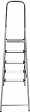 Стремянка стальная с алюминиевыми ступенями 130 мм NV1137.5