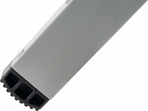 Стремянка двухсторонняя стальная с алюминиевыми ступенями NV1140.4