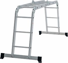 Лестница-трансформер алюминиевая, ширина 340 мм NV1320.5