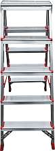 Профессиональная двухсторонняя алюминиевая стремянка NV3120.2