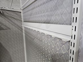 Панель с крючками GHS-90 белая