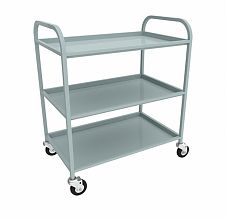 Ванна моечная двухсекционная сварная ВМС 500/2 Нержавеющий каркас