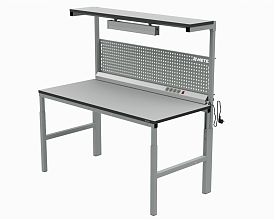 Рабочее место в комплектации 1500х600 мм 41.БК2 (RAL7012)