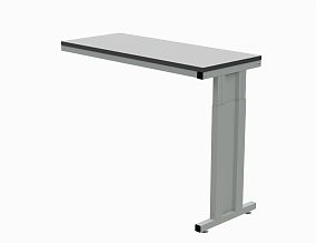 Стол угловой 1200х500 мм ESD 41.Уу (RAL7012)