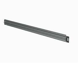 Рельс алюминиевый 1500 мм для крепления лотков (RAL7012)