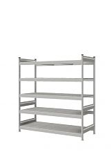 Стеллаж СТ-023 полочный 2000x1800x800 5 яруса окрашен