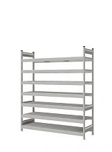 Стеллаж СТ-023 полочный 2200x1800x600 7 яруса окрашен