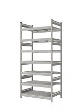 Стеллаж СТ-023 полочный 2500x1200x800 7 яруса окрашен