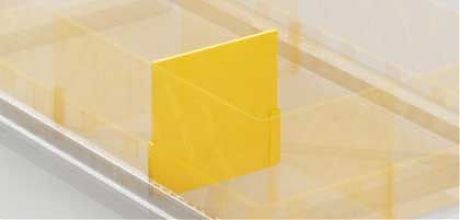 Разделитель высокий поперечный 1/2 (с установочными планками)