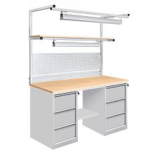 Верстак слесарный ВС-1500Т3Т3