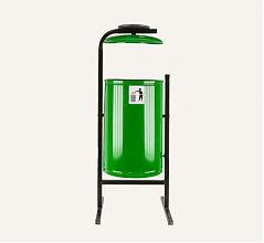 Уличная урна «Космос» с пепельницей