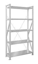 Стеллаж MS U 300x70x60/5 (Нагрузка на полку 300, сплошная)