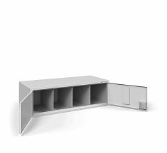 Металлический шкаф для противогазов ХПГ-4Г, с двумя дверцами